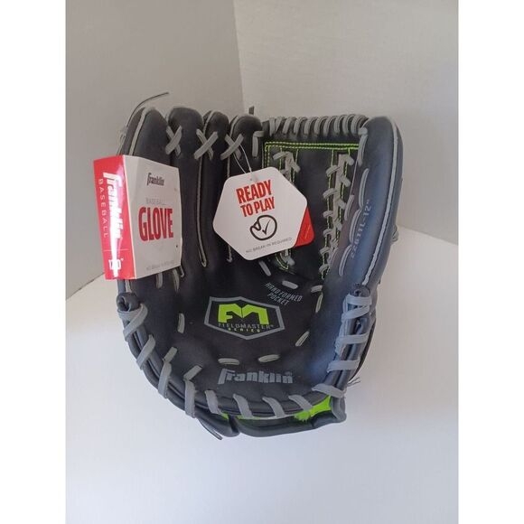 Franklin Sports Baseball Softball Glove FieldMaster Left Hand Thrower Adult‎ 12" - Picture 1 of 8